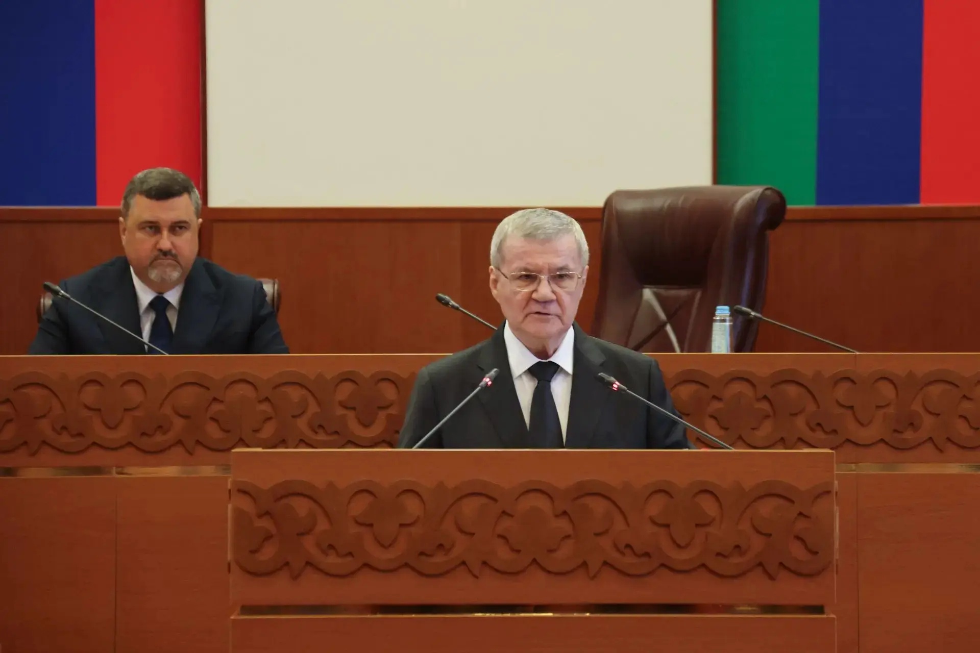 Юрий Чайка представил временно исполняющего обязанности Главы Республики Дагестан Федора Щукина.